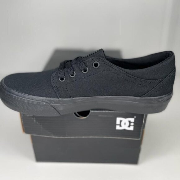 DC Youth Trase TX Skate Black Men's Shoe Size 5 - Picture 2 of 11